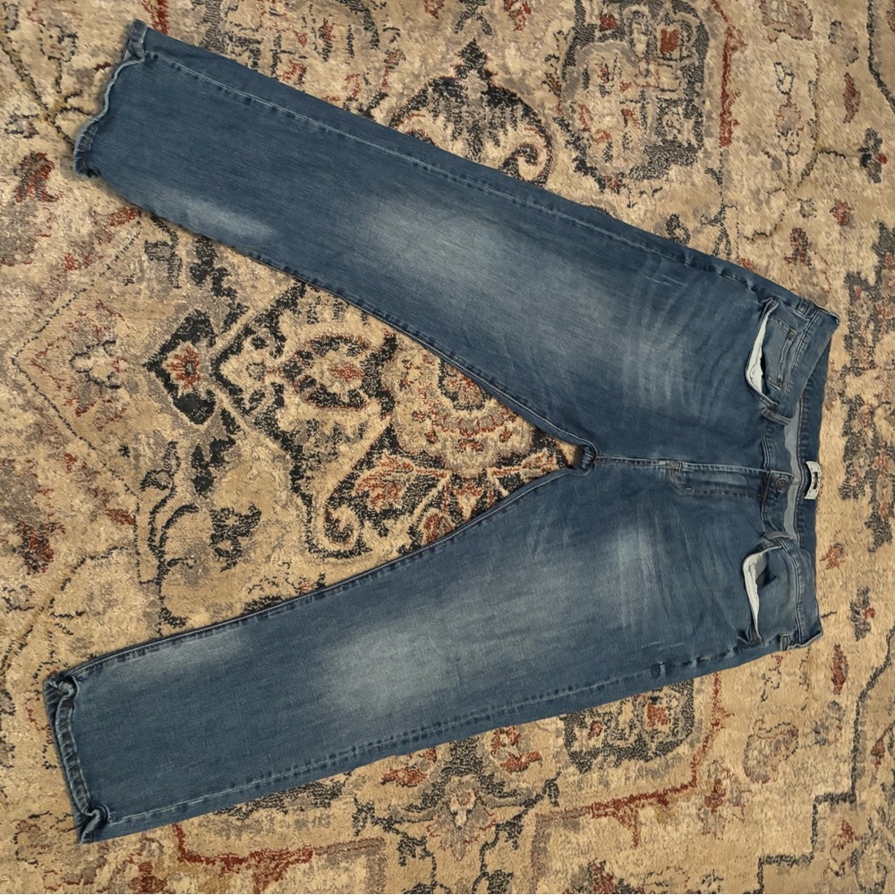 Joseph Abboud Denim Blue Straight Jeans